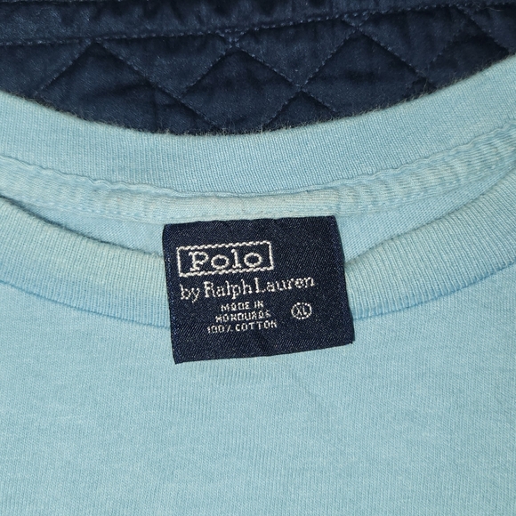 VINTAGE RALPH LAUREN POLO BRAND BLUE WITH EMBLEM SIZE XL GREAT FIND - Picture 7 of 16